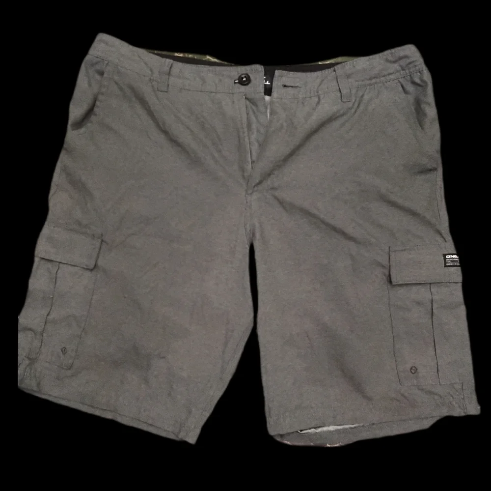O'Neill‎ Swift Heather Grey Men's Cargo Shorts Size 38